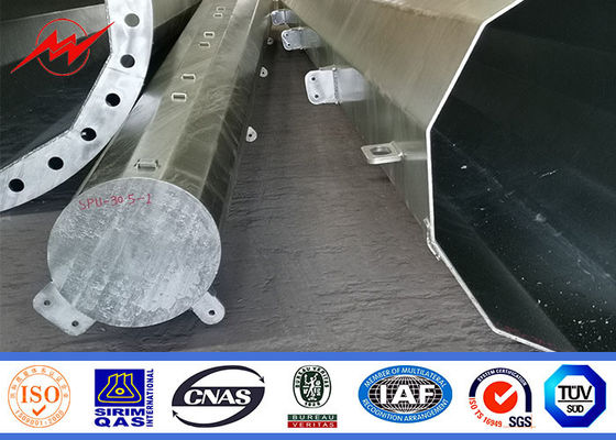 30.5m 플랜지 유형 전통적인 직류 전기를 통한 강철 폴란드의 전력 수송 폴란드