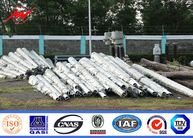 16m 2500dan 밸브니제이션 스틸 타워 폴 90ft 아프리카 전송 라인 금속 포스트