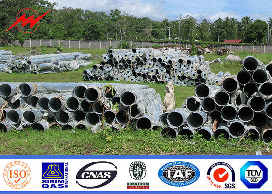 전원 분배 선 69KV를 위한 8각형 전기 강철 전화선용 전주