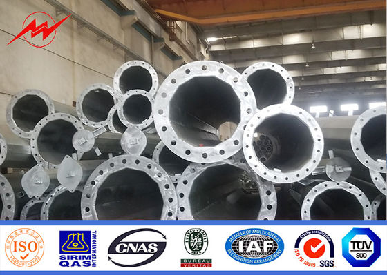 ASTM A123 전기 요법 기준에 따라 30m 강철 Monopole 탑