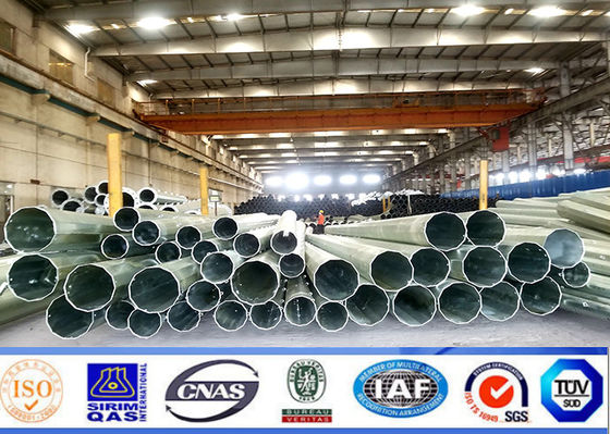 2.5 밀리미터 고전압 10Kv - 220Kv 끝이 좁아진 철주