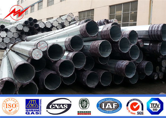 30ft Astm A572 Gr50 원추형 아연 도금화 금속은 1 밀리미터 두께를 막대기로 받칩니다