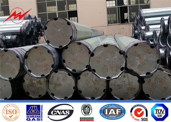 30ft Astm A572 Gr50 원추형 아연 도금화 금속은 1 밀리미터 두께를 막대기로 받칩니다