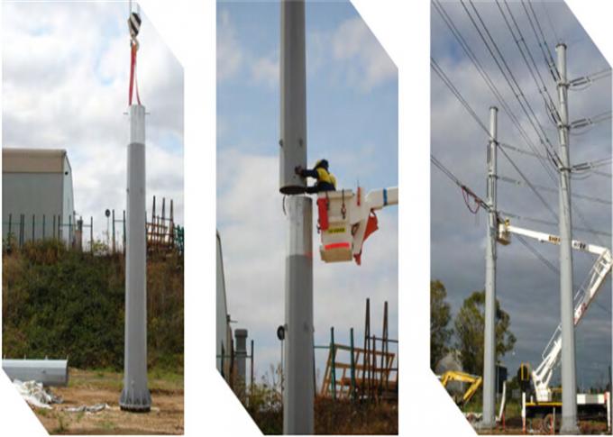 33KV 전력 배급을 위한 15M 관 직류 전기를 통한 강철 실용적인 힘 전기 폴란드 베네수엘라 2