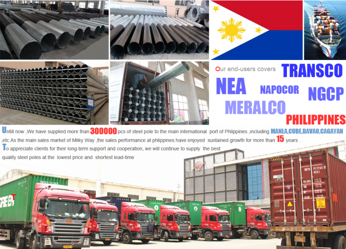 60FT 65FT 1280kg 다양한 국가 시장 및 요구 사항에 맞게 사용자 정의 가능한 전기 전력 전구 1